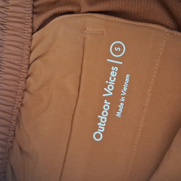 EUC Outdoor Voices RecTrek Pants Sierra Color Small Size - Picture 5 of 12